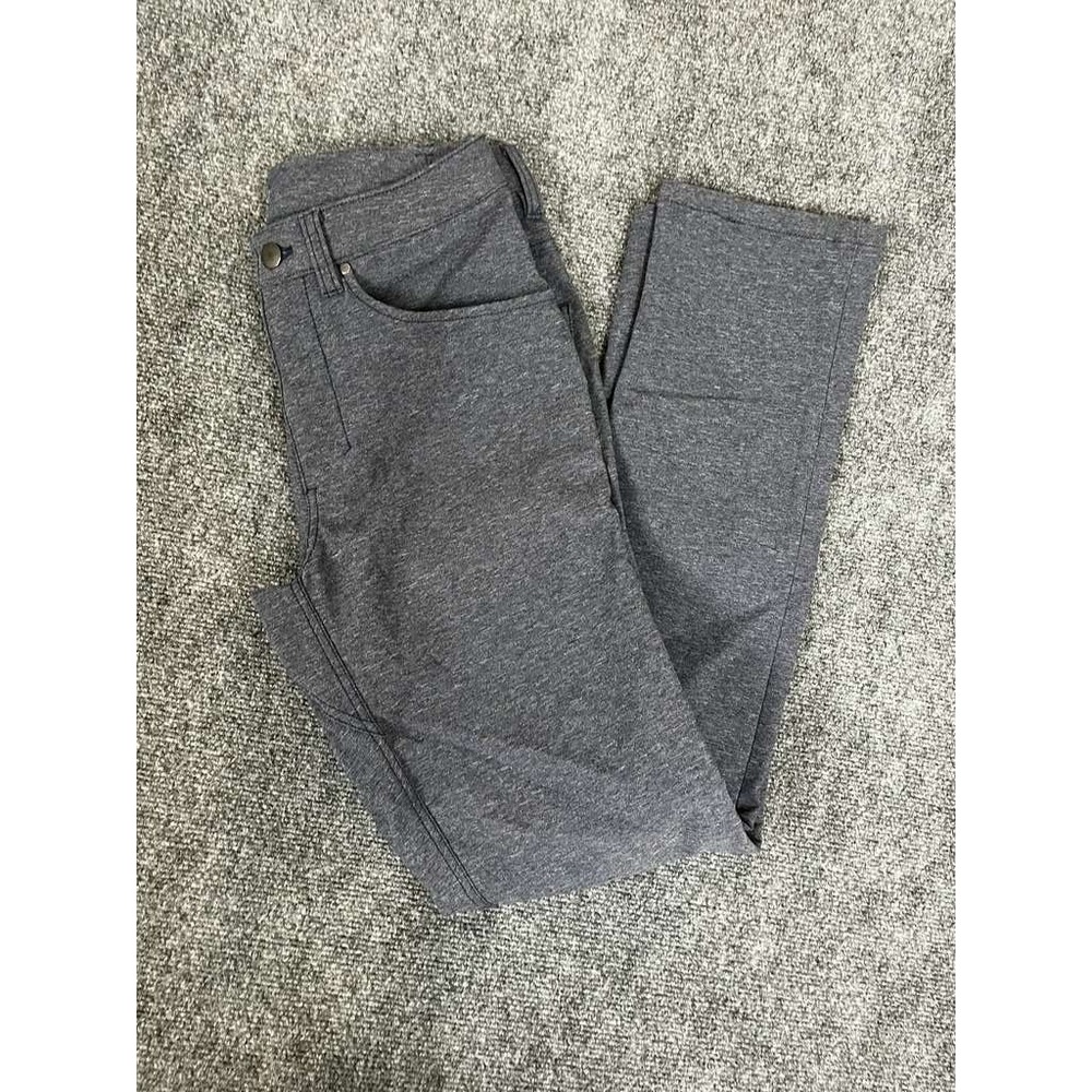 Lululemon Pants Mens 28 Blue/Gray ABC Skinny Tech Canvas Chino Athleisure